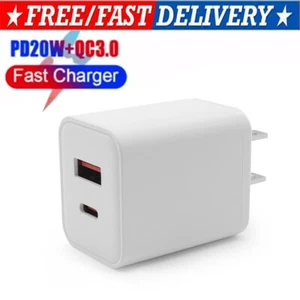20w Fast Charger PD Type C Wall Charger For iPhone 14 13 12 11 X XS XR Wholesale - Picture 1 of 14