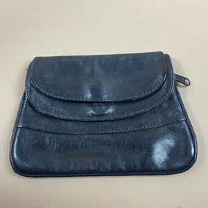Temptation by Taurus schwarze Leder Mini Geldbörse Portemonnaie klein 2 Fächer - Bild 1 von 5