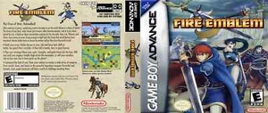 Fire Emblem GBA Cover Art Work Only (No Game) - Picture 1 of 1