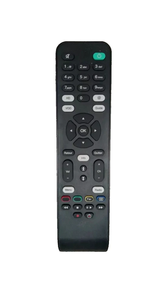 Télécommande tv numericable hd box OFFICIEL  **NEUF** 🚀🚀Expédition Express🚀🚀 - Photo 1/1