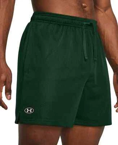 Under Armour, Breathable, Icon Mesh Shorts 5" Inseam, Forest Green, Size Small - Picture 1 of 6