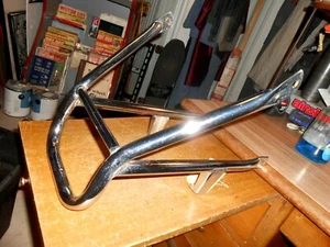 NOS Vintage 1980s KAWASAKI Chrome Rear Carrier Luggage Rack  - Picture 1 of 4