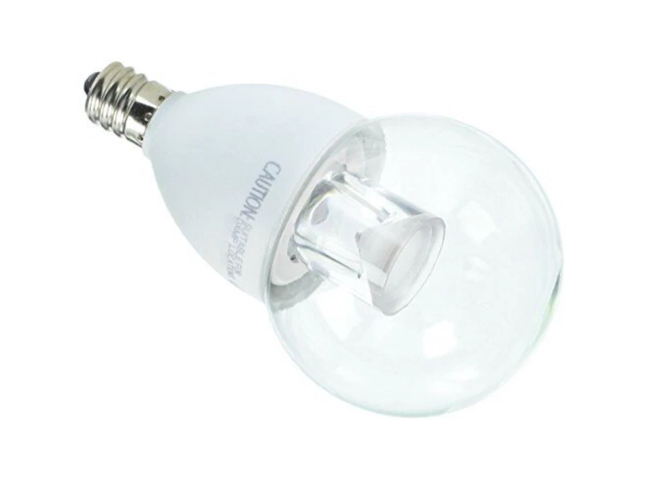 Led5e12g1627k Led 5w G16 Globe 40w Equivalent Decorative Light Bulb Soft White - Image 1 of 1