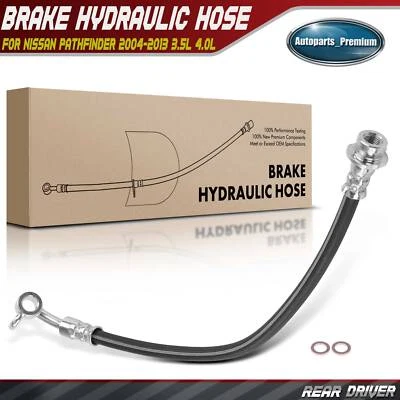 Manguera hidráulica de freno trasero izquierdo para Nissan Pathfinder 2004-2013 3,5 L 4,0 L Foto 1 de 4