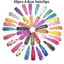 20Pcs/Lot Girls Hair Accessories Candy Color Dripping Hair Clip Princess Barrett
