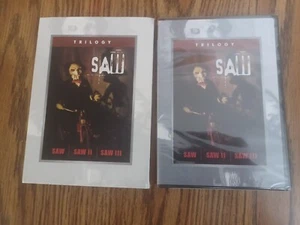Saw Trilogy 3 DVD Saw Saw II Saw III Lionsgate 2006 Full Screen New - Picture 1 of 2