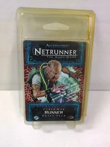 Android Netrunner The Card Game Cyber War Runner Draft Pack - Picture 1 of 6