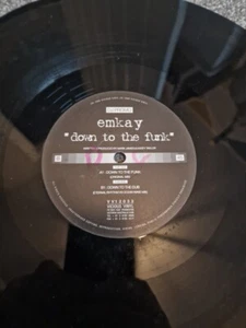 Emkay DOWN TO THE FUNK Vinyl Electronic House Trance - Picture 1 of 3