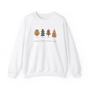 Explore, Dream, Discover, Camp life, Camp Life Sweatshirt, Camping Shirt - Picture 1 of 17