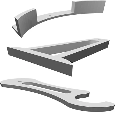 Parabolic Solar Trough with Mirror Assembly Kit Educational Science Project - Image 1 of 3