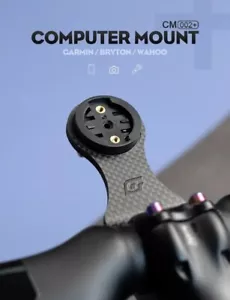 Garmin 3K Carbon Out-Front GPS Computer Mount - Picture 1 of 16
