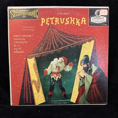 LONDON Blueback CS 6009 STRAVINSKY Petrushka ANSERMET WB DG FFSS ST LP TAS LIST - Image 1 of 4