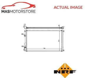 RADIADOR REFRIGERACIÓN MOTOR NRF 58321 UN NUEVO OE REPUESTO - Imagen 1 de 5