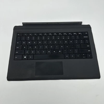 Cubierta tipo Microsoft modelo 1644 para teclado Surface Pro 3 negro limpio Foto 1 de 4