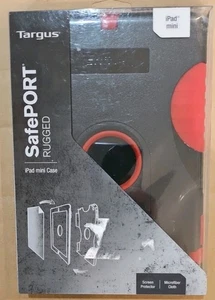 New Targus SafePort Case Rugged for iPad mini Red THD04703US Screen Protector - Picture 1 of 2