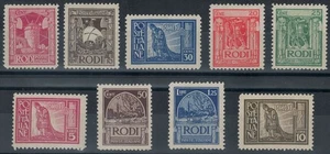 EGEO 1929 Serie Pittorica 9v MH* - Picture 1 of 1