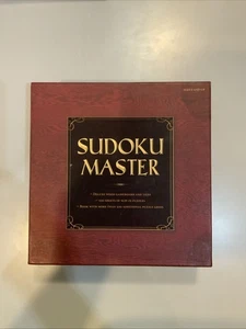 Sudoku Master Deluxe Wood Game, Tiles, Puzzle Grids, 3 Levels of Difficulty  - Picture 1 of 6