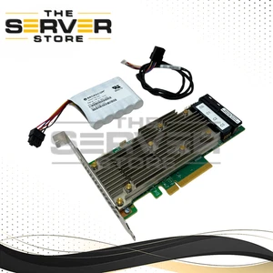 Broadcom MegaRAID 9461-16i Tri-Mode 12G SAS/NVMe RAID W/ Battery 03-50011-69001 - Picture 1 of 3