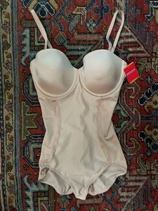 Neu mit Etikett Spanx Stretch Bauchkontrolle Boostie Yay wandelbarer Body Gr. L XL beige - Bild 1 von 6