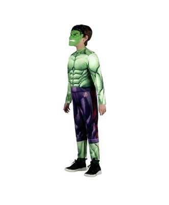 Jazwares Boys Marvel Hulk Muscle Costume Size S 6/7 New Read! - Image 1 of 4