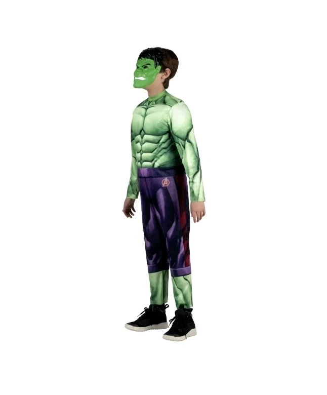 Jazwares Boys Marvel Hulk Muscle Costume Size S 6/7 New Read! - Image 1 of 4