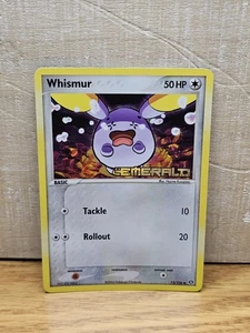 Whismur 73/106 EX Smaragd Reverse Holo Stamped Pokémon Karte TCG - Bild 1 von 15
