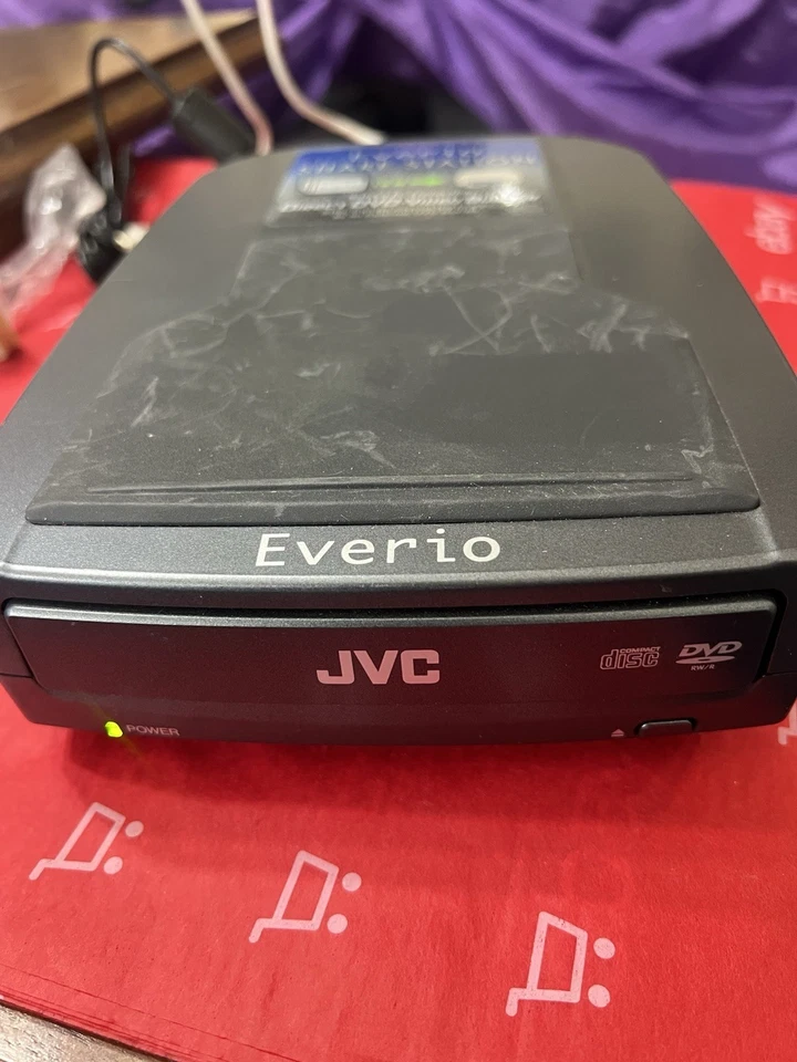 JVC Everio Direct DVD Video Burner CU-VD10U Share Station  Tested Working - Image 1 of 4