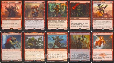 Custom Goblin Tribal Commander EDH Deck - Pashalik Mons - MTG Magic - Image 1 of 4