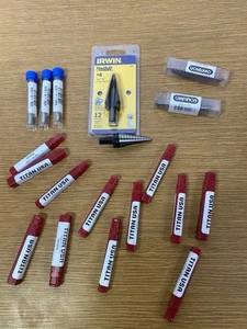 Menge 19 verschiedene Titan, Champion & Irwin 1/4" Grat Bits-Neu - Bild 1 von 6