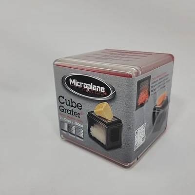 Microplane 3-in-1 Cube Grater with Fine, Ribbon, and Coarase Blades - Image 1 of 4