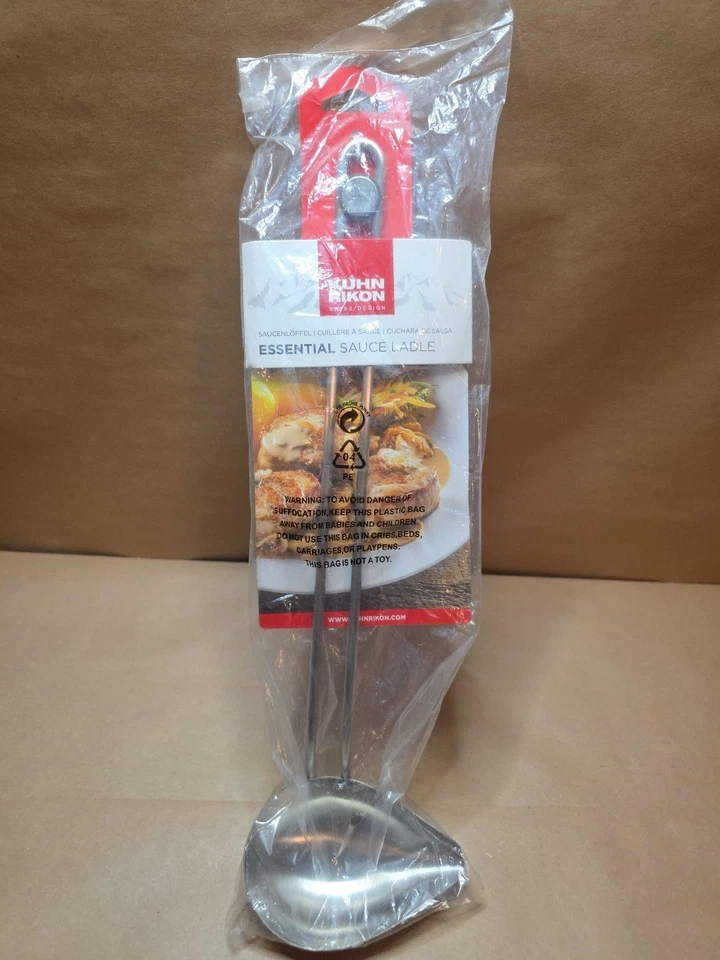 Kuhn Rikon Essential Sauce Ladle, Stainless Steel - Image 1 of 2