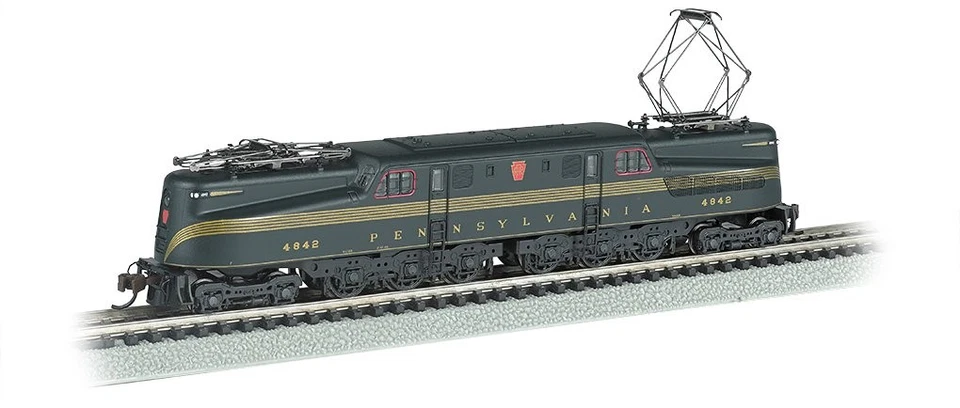 Bachmann Trains 65253 Gg 1 Dcc Ready Electric Prr #4842 N-Scale Locomotive, Brun - Image 1 of 1