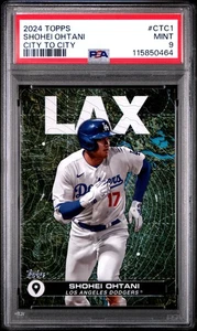 2024 Topps City To City Shohei Ohtani PSA 9 - Picture 1 of 2