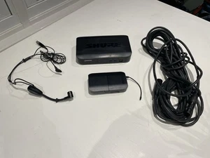 Shure BLX4 Radio Receiver With PG30 Headset Radio Microphone - Picture 1 of 11