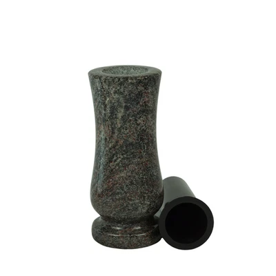 Grabvase Taille-medium 25cm Granit – robust & wetterfest Himalaya - Bild 1 von 4