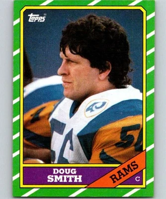 1986 Topps #83 Doug Smith Los Angeles Rams - Image 1 of 2