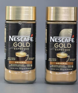 NESCAFÉ Gold Espresso Instant Kaffee 100g Dose (Importiert aus Kanada 2er Pack) - Bild 1 von 4