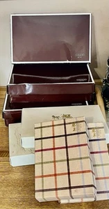 Coach Gift Boxes Vtg New - Picture 1 of 7