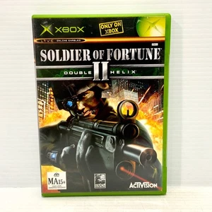 Soldier Of Fortune II Double Helix + Manual - Xbox Original - Probado y funcionando - Imagen 1 de 4