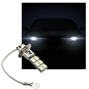 Easy to Install H3 LED Fog Driving Light Bulbs Kit for Enhanced Visibility - Picture 1 of 20