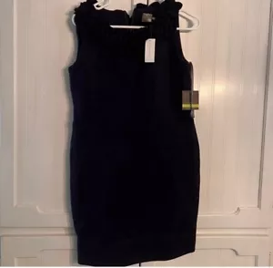 Ann Taylor Navy Blue Dress NWT $169 New - Picture 1 of 5
