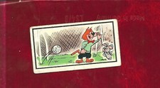 Huckleberry Hound, football goalkeeper trade card by Barratt "Mr Jinks the Cat"