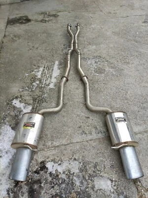 ESD AUDI A4 RS4 INKL. KOMBI 4.2I V8 420PS JG.06-, -SUPERSPRINT INOX -RE. GERADE  - Bild 1 von 4