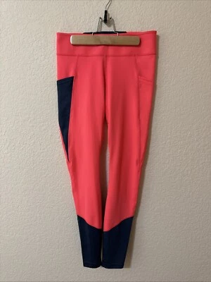 Leggings Capri Pearl Izumi Wander Talla M Coral Rosa y Azul Marino Ciclismo Gimnasio Foto 1 de 4