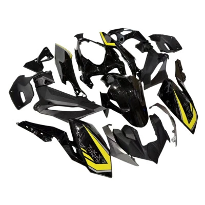 Kit de carenado amarillo negro para carrocería de inyección de plástico Kawasaki Z400 2018-2020 Foto 1 de 4