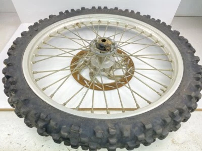 95 KTM 400 620 RXC LC4 Front Wheel Rim Hub Spokes Tire Rotor Disc 21"  - Image 1 of 4