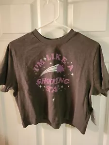Disney Junk Food Shooting Star Aladdin Crop Top Shirt Medium NEW WITH TAG NWT - Picture 1 of 4
