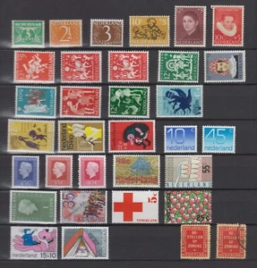 Netherlands small lot mid period issued 1930-1960, with 2x special stamps - Picture 1 of 2