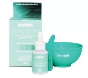 Shrine Drop It Multi-Use, Non-Permanent Hair Colour, Aqua, Up to 30 Uses, 20ML - Picture 1 of 1