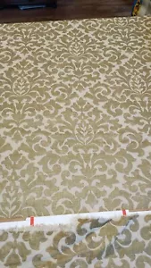 Waverly gold Multi Purpose Vintage Essence Damask cotton/linen stock TTT - Picture 1 of 1